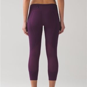 Lululemon Pace Rival Crop Leggings Size 4